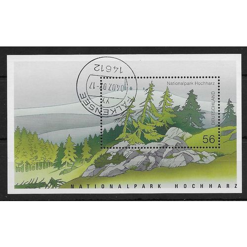 GER 2002 'HOCHHARZ NATIONAL PARK' M/S FINE USED (EBID60-789XL)
