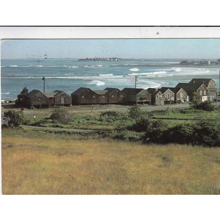 Fish Houses Little Boars Head New Hampshire United States Postcard 1987 used VGC