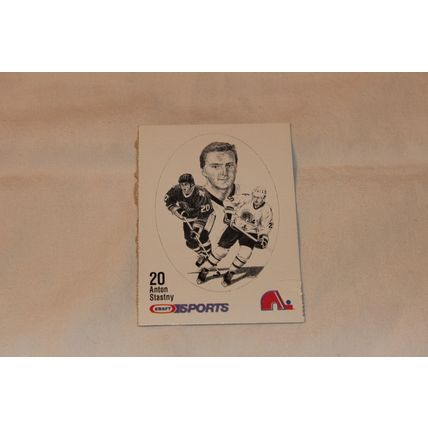Anton Stastny 1986/87 Kraft Drawing