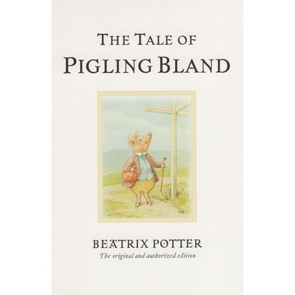 The Tale Of Pigling Bland Beatrix Potter Book Postcard