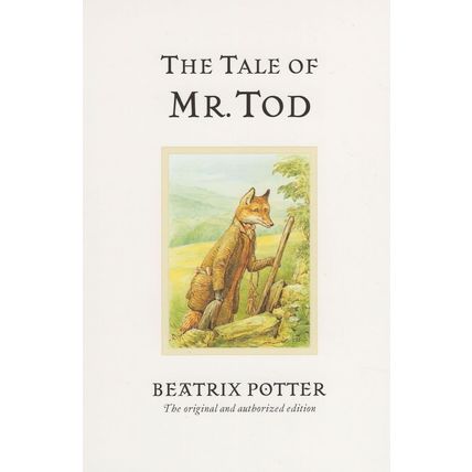 The Tale Of Mr Tod Beatrix Potter Book Postcard