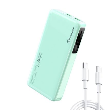 Konfulon 65W Power Bank 20000mAh for Phone iPad MacBook 45W Laptop Kodak Surface