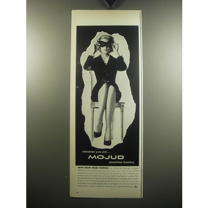 1957 Mojud Seamless Hosiery Ad - Whoever you are Mojud Seamless Hosiery