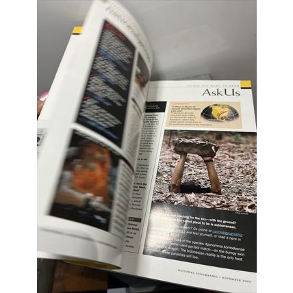 National Geographic Magazine November 2000 Libya - Vintage Collectable