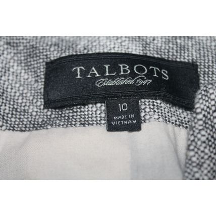 Womens Talbots Blazer Size 10 with Tie Professional Business Attire I Lined