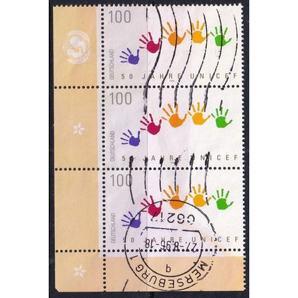 Germany 1996 SG 2726 Used Vertical Strip of 3 (D-358 (5))