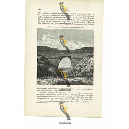 Ruins Of The Dyke, Reservoir, Lorca, Spain, Book Illustration (Print), 1880