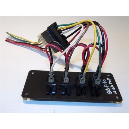 A & M Vans 4 Switch Panel Ford High Top Conversion