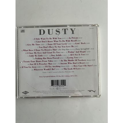 THE VERY BEST OF DUSTY SPRINGFIELD (UK AUDIO CD, 1998)