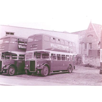 Black & White Photograph of Plymouth Corporation Transport - LCO 842