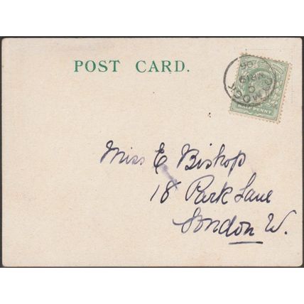Court Card - Bournemouth, Hampshire, 1906 - M & S Postcard
