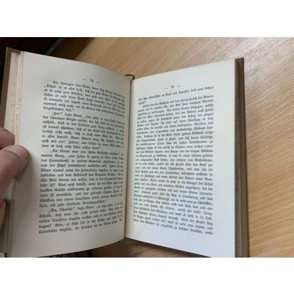 1906 GOTTFRIED KELLER "DIE LEUTE VON SELDWYLA" VOLS 1 & 2 GERMAN BOOKS (P5)