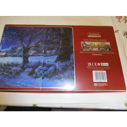 Panoramic jigsaw puzzle 1000 pieces LIMITED EDITION WINTER MOONLIT WALK new