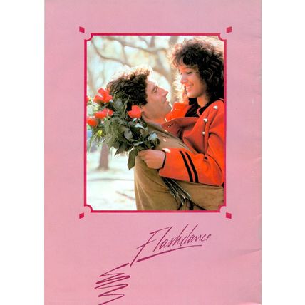 1983’s FLASHDANCE original Japanese visual guidebook
