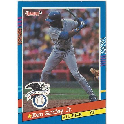 1991 DONRUSS KEN GRIFFEY JR ALL STAR #49