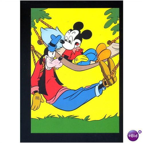 Cinema 118/2 DISNEY Mickey Mouse & Goofy Postcard by Biondetti