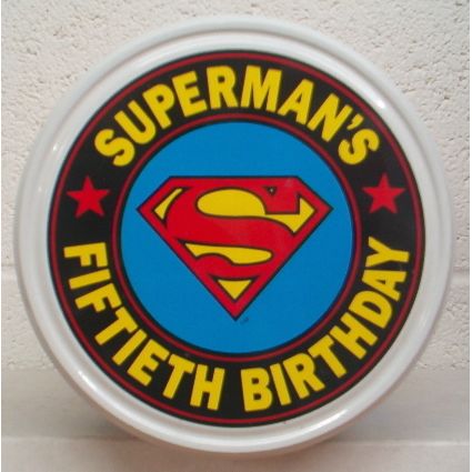 SUPERMAN ' 50th ANNIVERSARY ' EXCLUSIVE TIN ( 1987 )