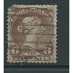 canada stamps sg59 used sg 59 filler bad corner high cv