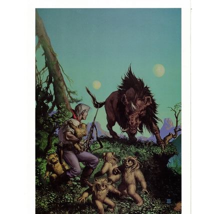 MICHAEL WHELAN ' THE FUZZY PAPERS ' Painting PHOTO