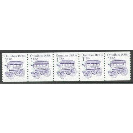 2225bv 1c Omnibus Fine MNH SG PNC 3/5 R0335