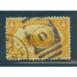 Used 287 4c Indian Hunting Buffalo Almost Very Fine C1120