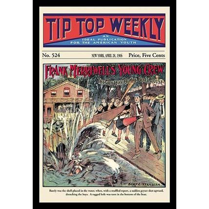 Tip Top Weekly: Frank Merriwell's Young Crew 12 x 18 Poster