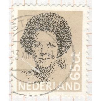 Netherlands 1981 - 65c light brown/black - Queen Beatrix - used