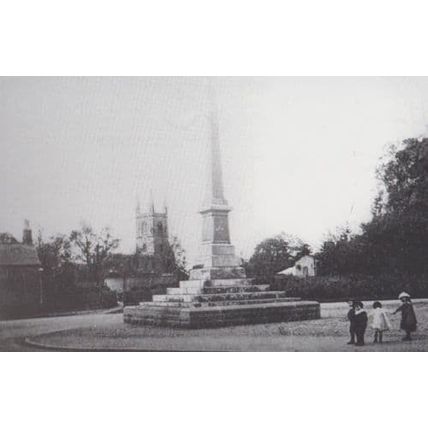 Lutterworth Wycliffe War Memorial Historical Society Rare Postcard
