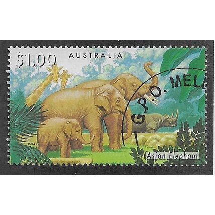 AUS 1994 $1.00 'AUSTRALIA ZOO'S' (C.T.O) FINE USED (EBID76-462)