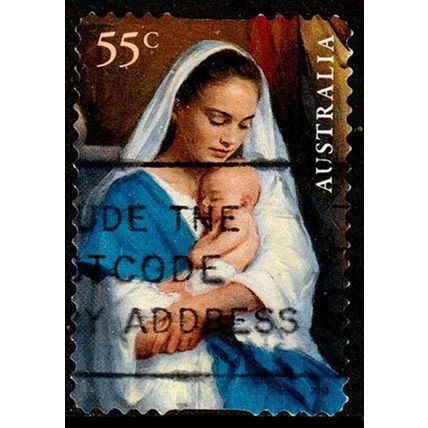 Australia 2013 Christmas 55c Used. P&S Stamp