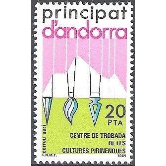Andorra Español 1984 Michel 179 Neuf ** Cote (2008) 0.60 € Centre de rencontre