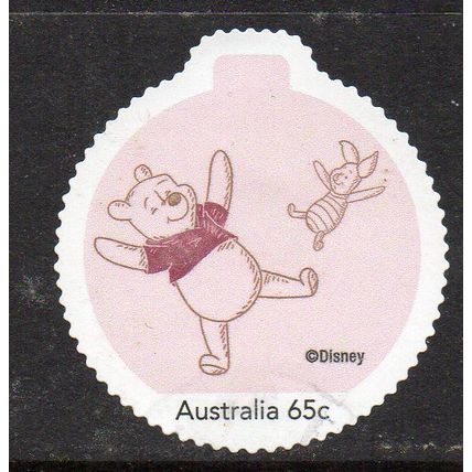 AUSTRALIA: 2024, DISNEY'S 'WINNIE THE POOH', CHRISTMAS, USED S/A MY STAMP. 20/14