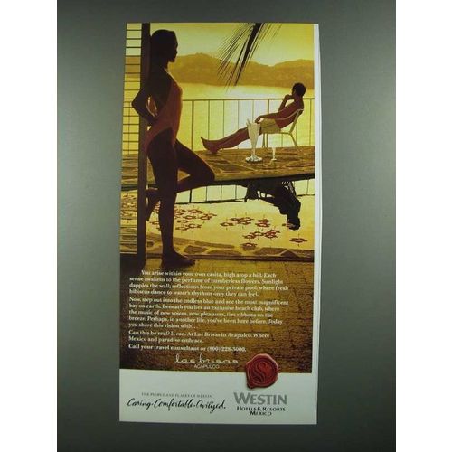 1988 Westin Hotels & Resorts Mexico Las Brisas in Acapulco Ad