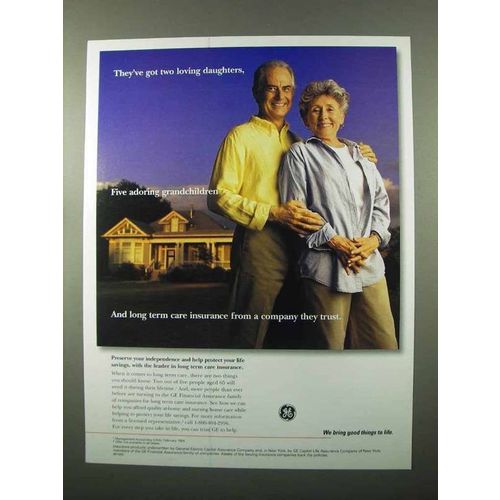 1998 GE Long Term Care Insurance Ad - Loving Daughters