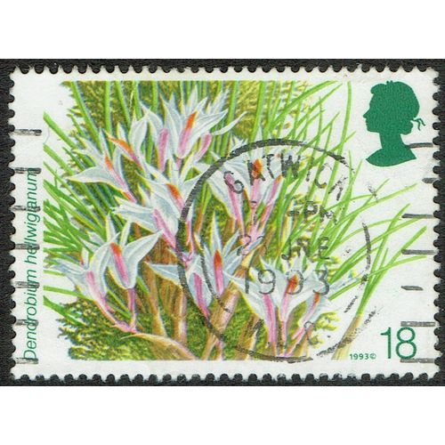 1993 14th World Orchid Conference 18p Multicoloured SG1659 FU