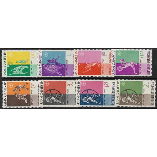 1962 8 different values - MNH (**) - SPORT