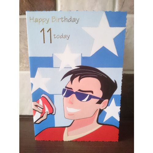 Age 11 Birthday Card - 003
