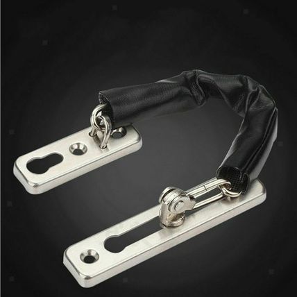 Quality Shinny Stainless Steel Home Security Window Door Latch Chain Slide Lock