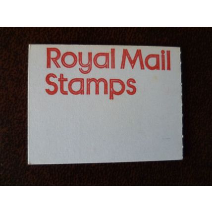 GB 1975 10p Folded Stamp Booklet FA1 Royal Mail Stamps Postage Rates Flaws