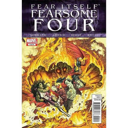 Fear Itself: Fearsome Four (2011 Ltd) # 004 NM MODERN AGE COMICS
