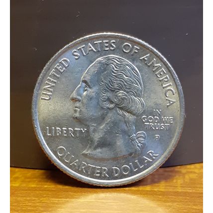 2003 Used USA United States of America Quarter Dollar Coin - Arkansas