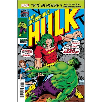 Incredible Hulk (1968) #141 Marvel Comics TRUE BELIEVERS EDITION Doc Samson