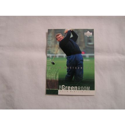 Colin Montgomerie 2002 Upper Deck GREENROOM NO.GR5
