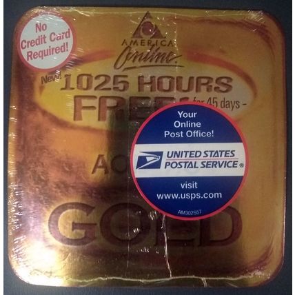 AOL 7.0 - Gold (2001) Factory Sealed!