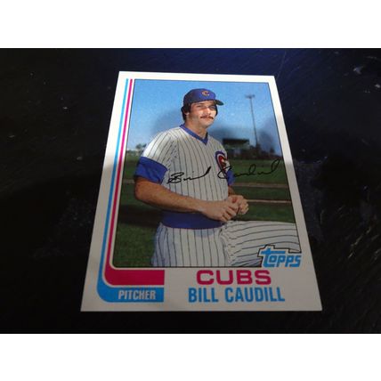 1982 Topps Card # 303A Bill Caudill Excellent-Mint (6) Chicago Cubs