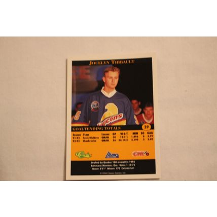 Jocelyn Thibault 1994 Classic Pro Prospects NO. 39