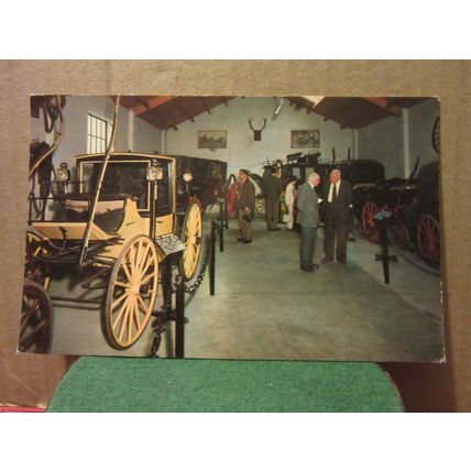 COACH MUSEUM, GRETNA GREEN,SCOTLAND used postcard 1977 pm =