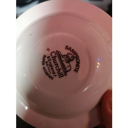 Churchill Sampsonite Ashtray