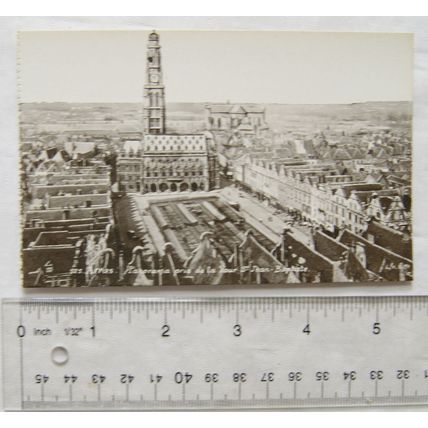 vintage postcard Arras, France - Panorama