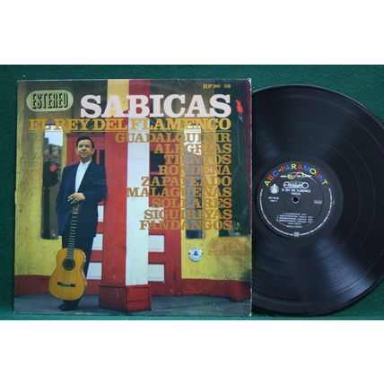 Sabicas, Guitar - El Rey del Flamenco - HPS 90-02 - VG+